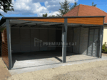 Plechová garáž PREMIUM 6m x 5,5m ID 10 - Obrázek 2