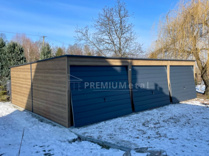 48 Plechová garáž PREMIUM 9m x 6m ID 12 - Obrázek 2