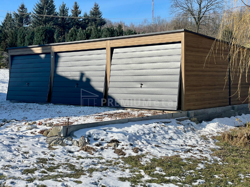 49 Plechová garáž PREMIUM 9m x 6m ID 12 - Obrázek 3